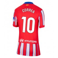 Zenski Nogometni Dres Atletico Madrid Angel Correa #10 Domaci 2024-25 Kratak Rukav